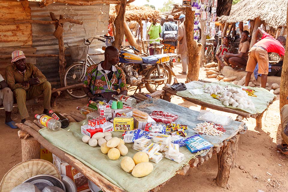 Marché au Togo