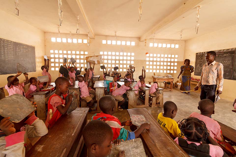 Cour enfant du Togo